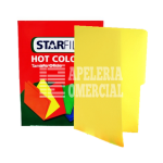 FOLDER T. OFICIO FOSFORESCENTE AMARILLO C/U